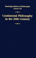 Twentieth-Century Continental Philosophy cover