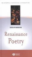 Renaissance Poetry cover