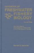 Handbook of Freshwater Fishery Biology Life History Data on Ichthyopercid and Percid Fishes of the United States and Canada (volume3) cover