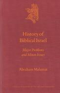 History of Biblical Israel Major Problems and Minor Issues cover