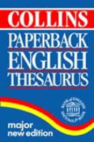 Collins Paperback Thesaurus cover
