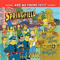 Simpsons 2011 Mini CalendarThe cover