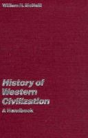 History of Western Civilization A Handbook cover