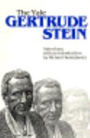 The Yale Gertrude Stein: Selections cover