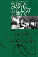 The Last Diary of the Tsaritsa Alexandra cover