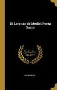 Di Lorenzo de Medici Poeta Sacro cover