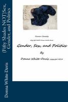 (Fifty Shades NOT)Sex, Gender, and Politics cover