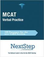 MCAT Verbal Practice : 108 Passages for the New CARS Section cover