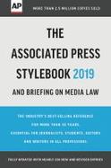 The Associated Press Stylebook 2019 : And Briefing on Media Law cover