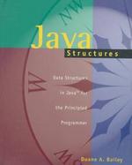 Java Structure: Data Structures in Java for the Principled Programmer cover