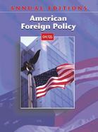 American Foreign Policy 04-05 cover