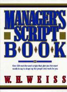 Manager's Script Book cover