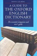 A Guide to the Oxford English Dictionary cover