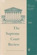The Supreme Court Review 2000 cover