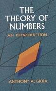 The Theory of Numbers An Introduction cover