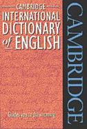 Cambridge International Dictionary of English cover