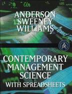 Contemporary Management Science: With Spreadsheets cover
