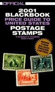 The Official 2001 Blackbook Price Guide to United States Postage Stamps cover
