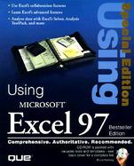 Using Microsoft Excel 97 with CDROM cover