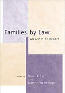 Families by Law An Adoption Reader cover