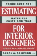 Estimating for Interior Designers cover