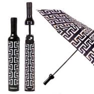 Wine Bottle Umbrella: Geom Black cover