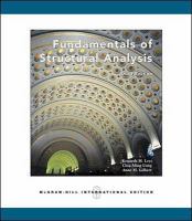 Fundamentals of Structural Analysis cover