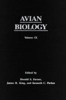 Avian Biology cover