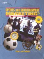 Sports and Entertainment Marketing cover