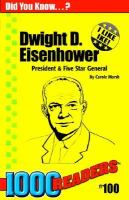 Dwight D. Eisenhower U.S. President and 5-Star General cover
