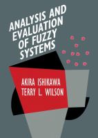 Analysis and Evaluation of Fuzzy Systems cover
