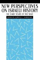 New Perspectives on Israeli History: The Early Years of the State cover