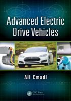 Advanced Electric Drive Vehicles cover