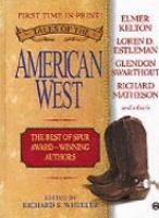 Tales of the American West cover