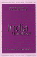 The India Handbook cover