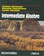Intermediate Algebra, Form A cover