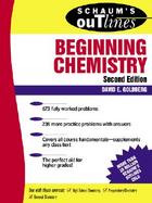 Schaum's Outlines of Beginning Chemistry cover
