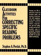 Classroom Activities for Correcting Specific Reading Problems cover