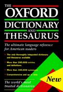 Oxford Dictionary and Thesaurus American Edition cover