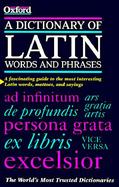 A Dictionary of Latin Words and Phrases cover