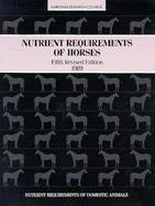 Nutrient Requirements of Horses/Book With Disk cover