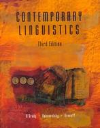 Contemporary Linguistics: An Introduction cover