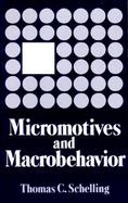 Micromotives and Macrobehavior cover