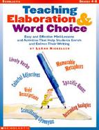 Teaching Elaboration and Word Choice cover