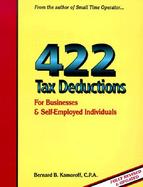 422 Tax Deductions for Businesses and Self-Employed Individuals cover