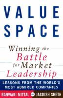 Valuespace: Winning the Battle for Market Leadership cover