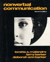 Nonverbal Communication cover