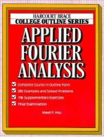 Applied Fourier Analysis cover
