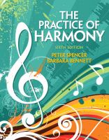 Practice of Harmony cover