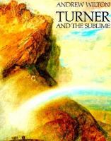 Turner and the Sublime cover